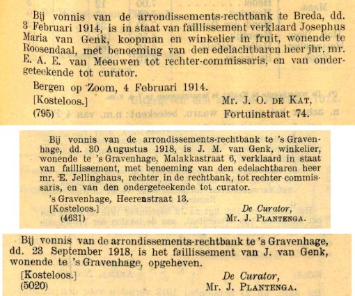 1914-1918 Nederlandsche Staatscourant